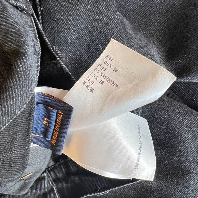LV 25S STRAIGHT-LEG DENIM JEANS 0062