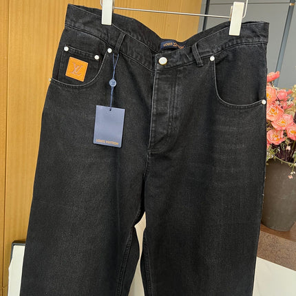 LV 25S STRAIGHT-LEG DENIM JEANS 0062