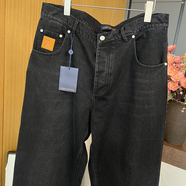 LV 25S STRAIGHT-LEG DENIM JEANS 0062