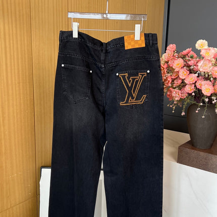 LV 25S STRAIGHT-LEG DENIM JEANS 0062