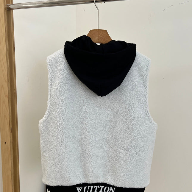 LV 25S HOODED VEST 0072