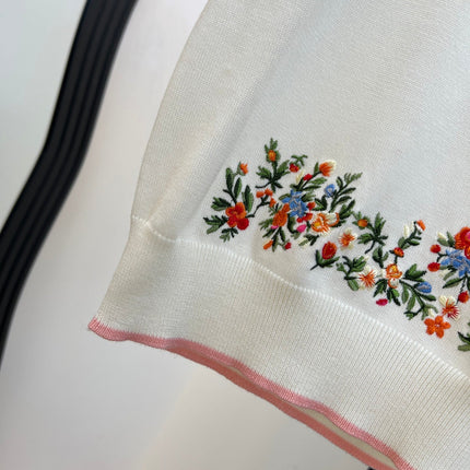 DIOR 26S SHORT-SLEEVED KNIT T-SHIRT 950