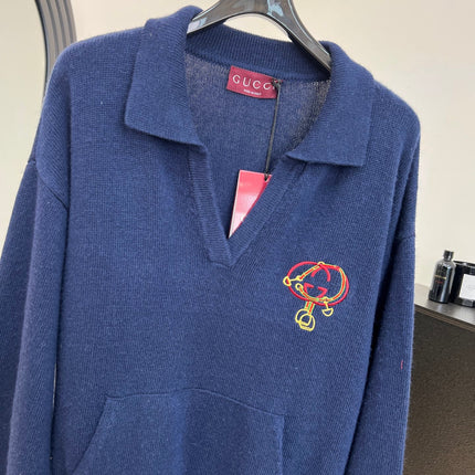 GUCCI 26S KNIT POLO SHIRT 254