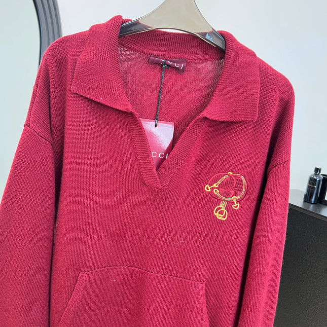 GUCCI 26S KNIT POLO SHIRT 253