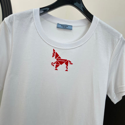 PRADA 26S SHORT SLEEVED T-SHIRT 707