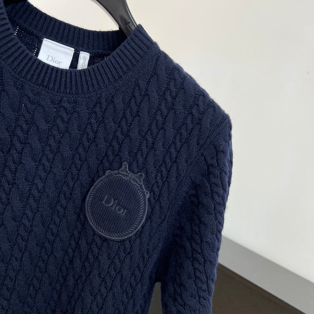 DIOR 26S SHORT-SLEEVED SWEATER 1273