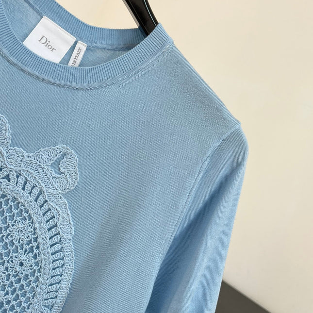 DIOR 26S SHORT-SLEEVED SWEATER 1272