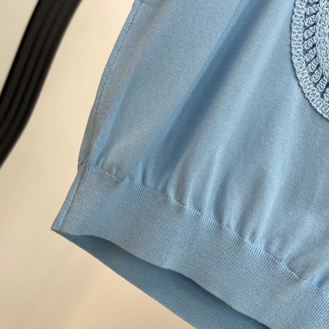DIOR 26S SHORT-SLEEVED SWEATER 1272
