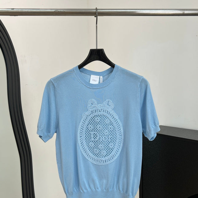 DIOR 26S SHORT-SLEEVED SWEATER 1272