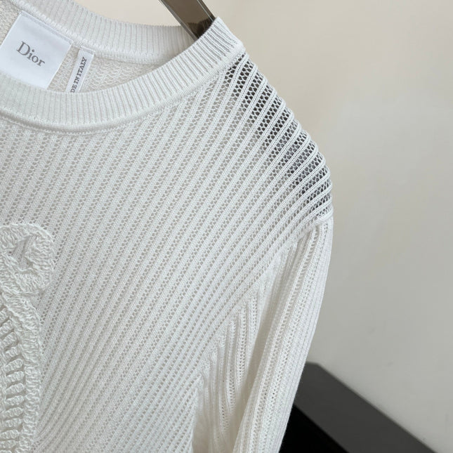 DIOR 26S SHORT-SLEEVED SWEATER 1271