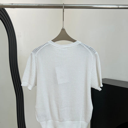 DIOR 26S SHORT-SLEEVED SWEATER 1271