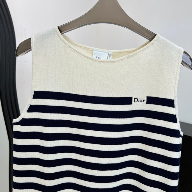 DIOR 26S KNIT SLEEVELESS TOP 1270