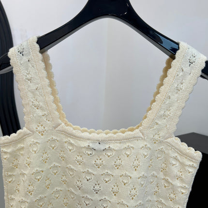 CELINE 26S CROCHET CROP TOP 413