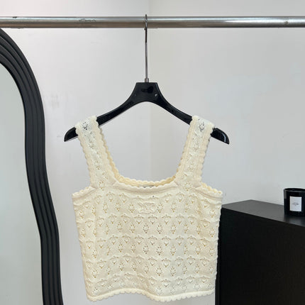 CELINE 26S CROCHET CROP TOP 413