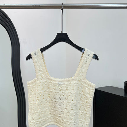CELINE 26S CROCHET CROP TOP 413
