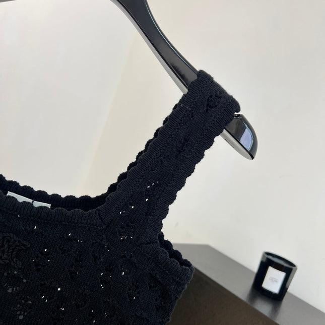 CELINE 26S CROCHET CROP TOP 412