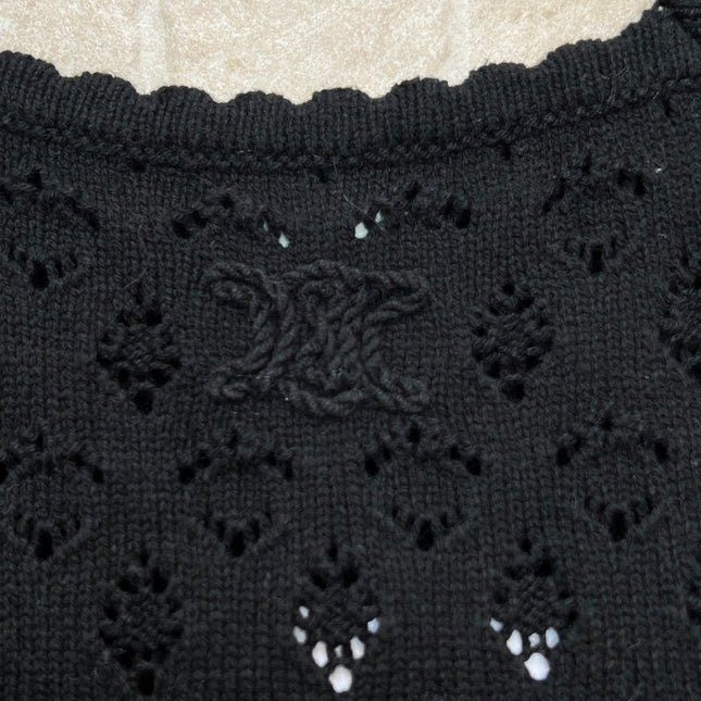 CELINE 26S CROCHET CROP TOP 412
