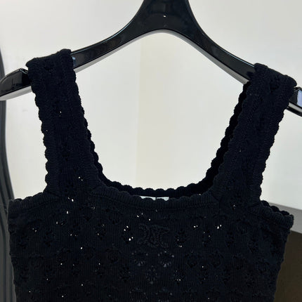 CELINE 26S CROCHET CROP TOP 412