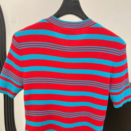 CHANEL 26S SHORT-SLEEVED KNIT SHIRT STYLE 1199