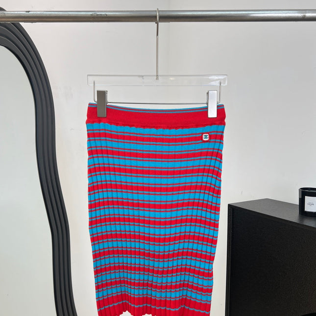 CHANEL 26S KNIT MIDI SKIRT STYLE 1199