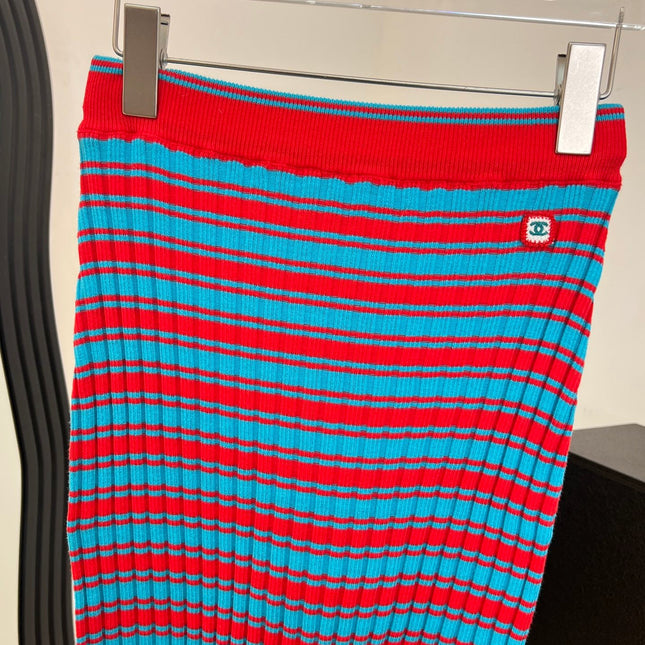 CHANEL 26S KNIT MIDI SKIRT STYLE 1199