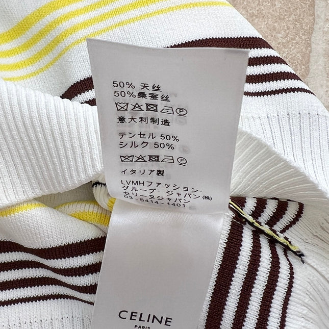 CELINE 26S KNIT POLO SHIRT 361