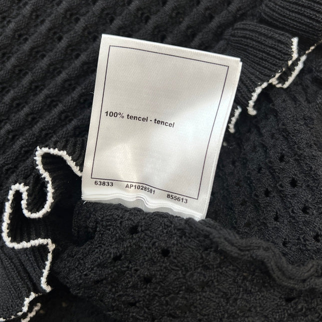 CHANEL 26S SLEEVELESS KNIT TOP 1497