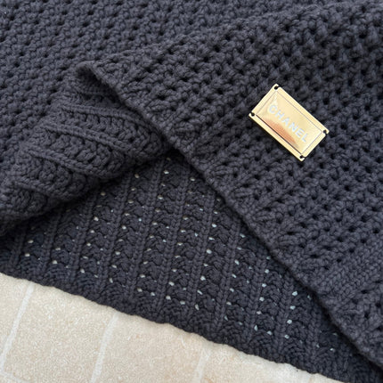 CHANEL 26S SLEEVELESS KNIT TOP 1495