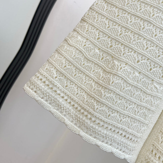 CHANEL 26S SHORT-SLEEVE KNIT CARDIGAN 1415