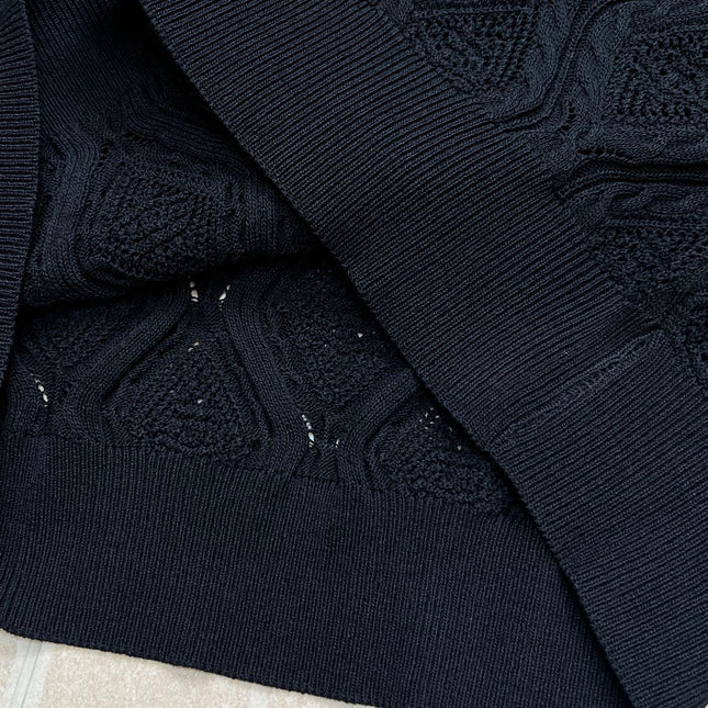 CHANEL 26S SHORT-SLEEVE KNIT T-SHIRT 1413