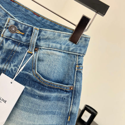 CELINE 26S DENIM SHORTS 396