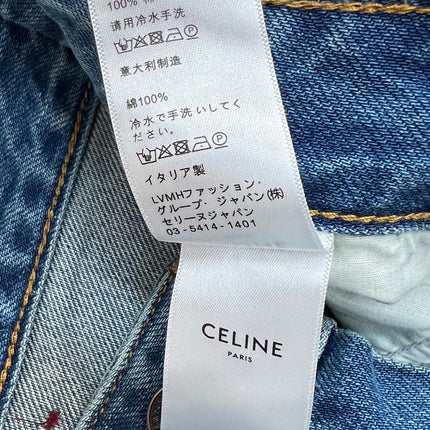 CELINE 26S DENIM SHORTS 396