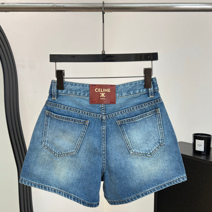 CELINE 26S DENIM SHORTS 396