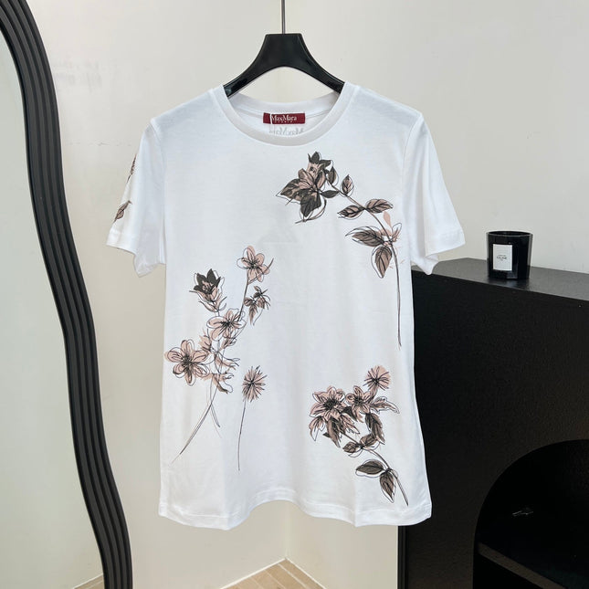 MAXMARA 26S SHORT-SLEEVE CREW-NECK T-SHIRT 351