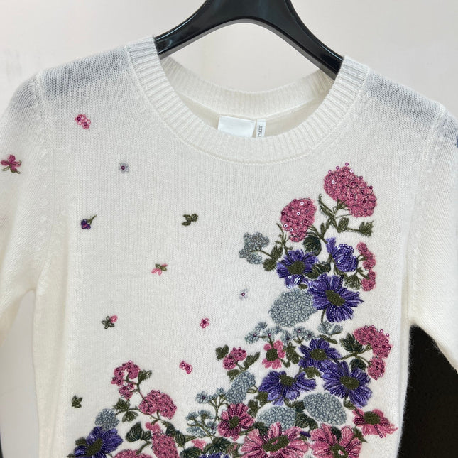 DIOR 26S SHORT-SLEEVE KNIT SWEATER 1312