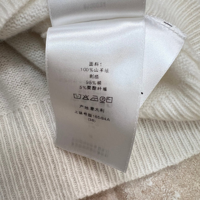 DIOR 26S SHORT-SLEEVE KNIT SWEATER 1312