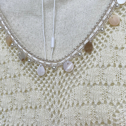 CHANEL 26S SHORT-SLEEVE KNIT TOP 1484