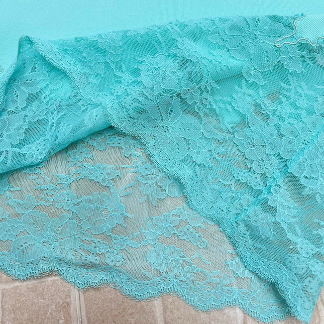 CHANEL 26S LACE HEM MIDI SKIRT 1313
