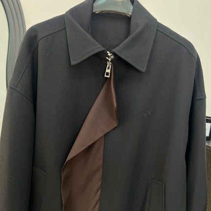 LOEWE 26S ZIP-UP COLLAR JACKET 674