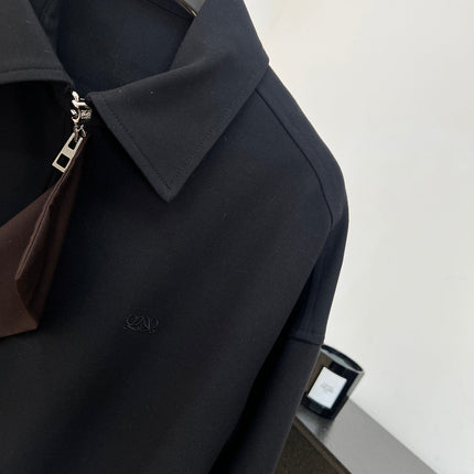 LOEWE 26S ZIP-UP COLLAR JACKET 674