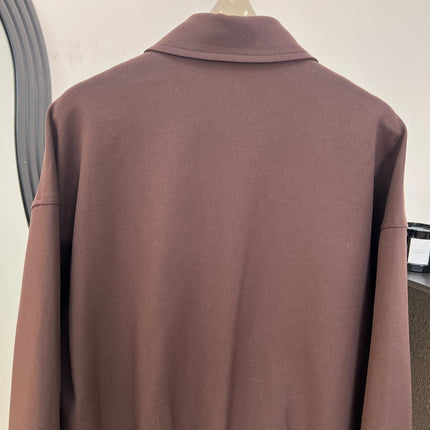 LOEWE 26S ZIP-UP COLLAR JACKET 673