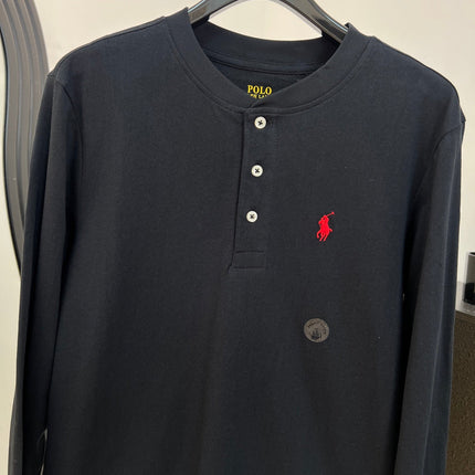 RALPH LAUREN 26S LONG-SLEEVE HENLEY SHIRT 642