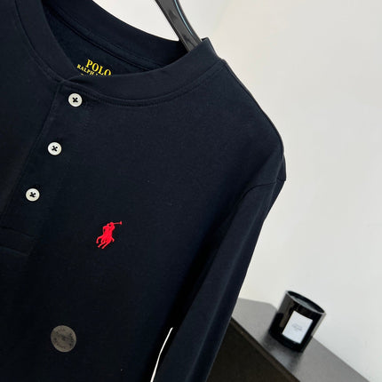 RALPH LAUREN 26S LONG-SLEEVE HENLEY SHIRT 642