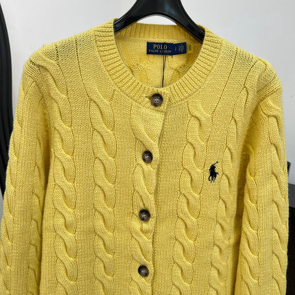 RALPH LAUREN 26S CREW-NECK KNIT CARDIGAN 615
