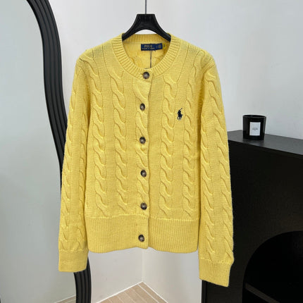 RALPH LAUREN 26S CREW-NECK KNIT CARDIGAN 615