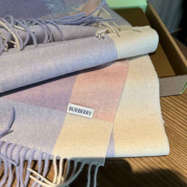 BURBERRY 26S SCARF 168CM IN CASHMERE 143468