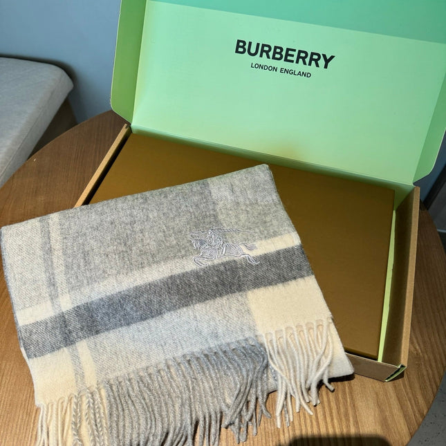 BURBERRY 26S SCARF 168CM IN CASHMERE 143469