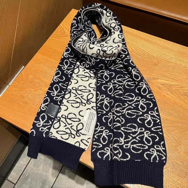 LOEWE 26S SCARF 190 IN CASHMERE WOOL 143458
