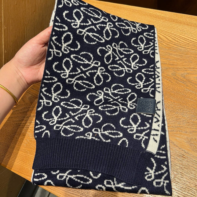 LOEWE 26S SCARF 190 IN CASHMERE WOOL 143458
