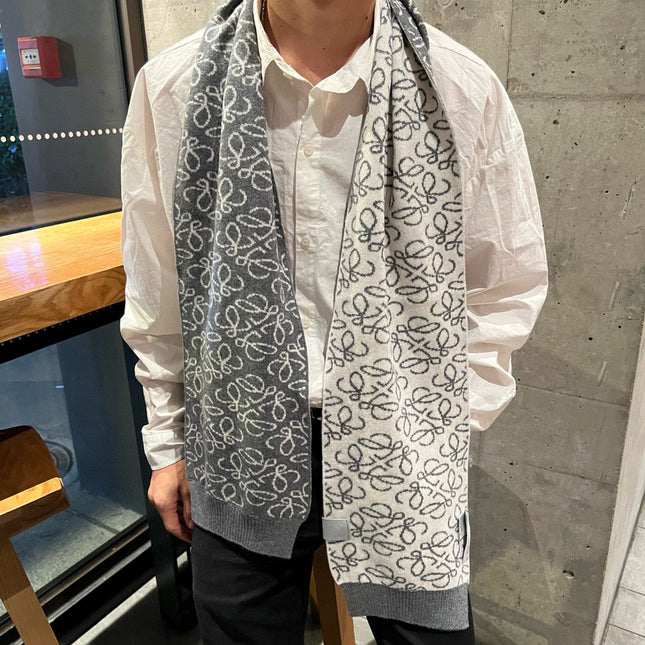 LOEWE 26S SCARF 190 IN CASHMERE WOOL 143457